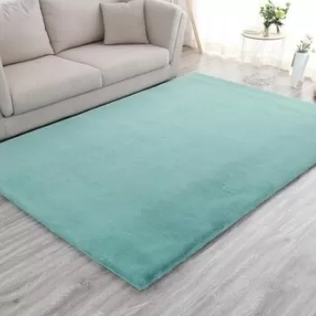 Covor Shaggy soft, Heinner, 160x230 cm, poliester/bumbac, turcoaz imagine