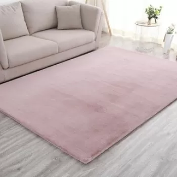 Covor Shaggy soft, Heinner, 200x300 cm, poliester/bumbac, roz imagine