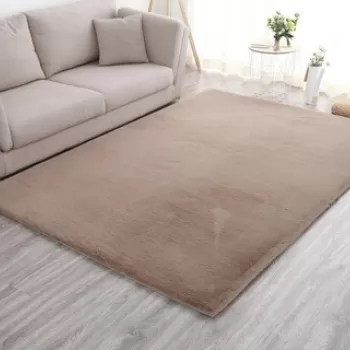 Covor Shaggy soft, Heinner, 70x140 cm, poliester/bumbac, maro imagine