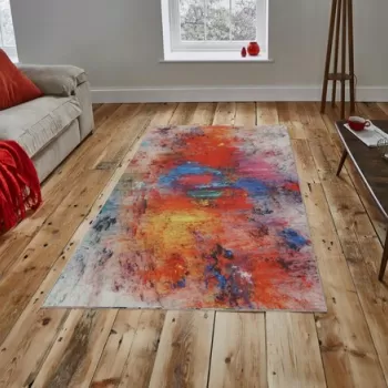 Covor, Shepherd, 80x120 cm, Poliester, Multicolor imagine