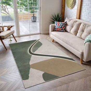 Covor, Shml14, 160x230 cm, Poliester, Multicolor imagine