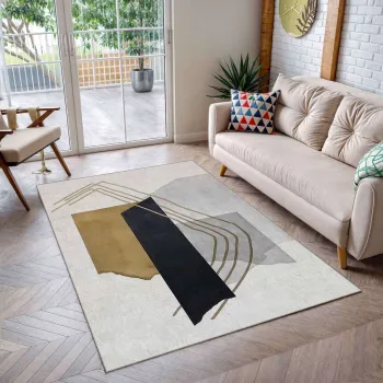 Covor, Shml15, 160x230 cm, Poliester, Multicolor imagine