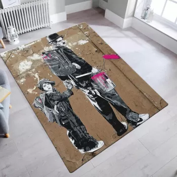 Covor, Shrub, 120x180 cm, Poliester, Multicolor imagine