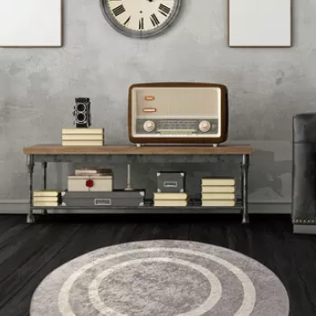 Covor, Silver , 50% TESTURA DE catifea/50% poliester, Multicolor imagine