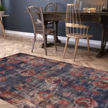 Covor, Soul Chenille, 140x190 cm, Poliester , Multicolor imagine