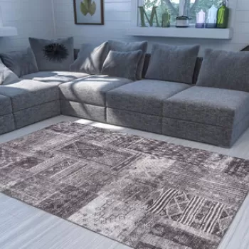 Covor, Soul Chenille, 140x190 cm, Poliester , Multicolor imagine