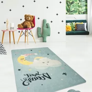 Covor, Sweet Dreams , 100x160 cm, Catifea, Multicolor imagine