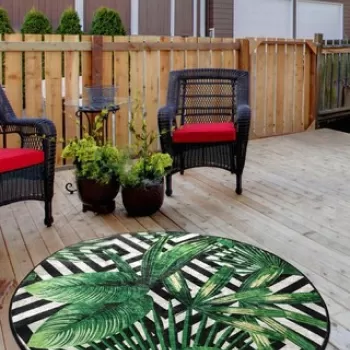 Covor, Tropic, 50% TESTURA DE catifea/50% poliester, Multicolor imagine