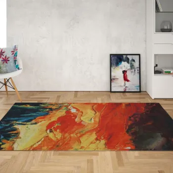 Covor, Vance, 160x230 cm, Poliester, Multicolor imagine