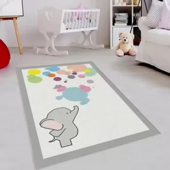 Covor, W1002, 80x120 cm, Poliester, Multicolor imagine