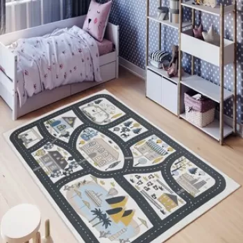 Covor, W1004, 180x280 cm, Poliester, Multicolor imagine