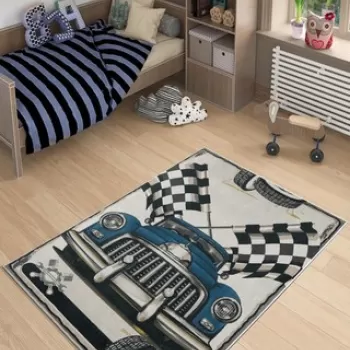 Covor, W1005, 120x180 cm, Poliester, Multicolor imagine