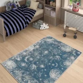 Covor, W1010, 60x100 cm, Poliester, Multicolor imagine