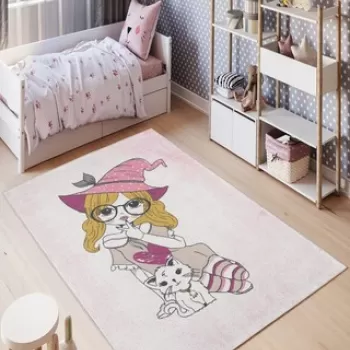 Covor, W1013, 60x100 cm, Poliester, Multicolor imagine