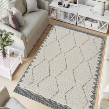 Covor, W1073, 80x120 cm, Poliester, Multicolor imagine