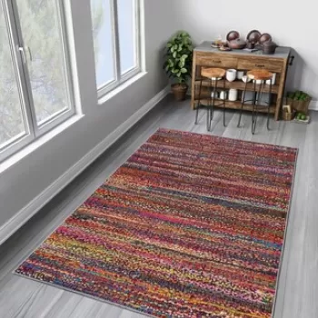 Covor, W1077, 80x120 cm, Poliester, Multicolor imagine