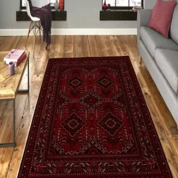 Covor, W1089, 140x220 cm, Poliester, Multicolor imagine