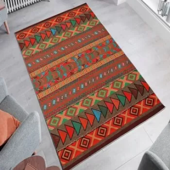 Covor, W1095, 140x220 cm, Poliester, Multicolor imagine