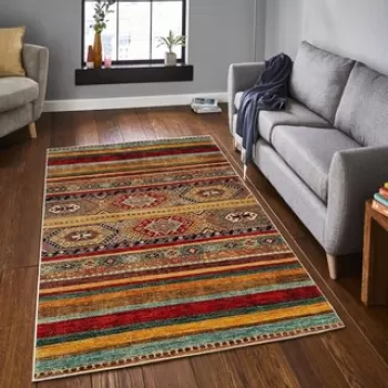 Covor, W1096, 120x180 cm, Poliester, Multicolor imagine