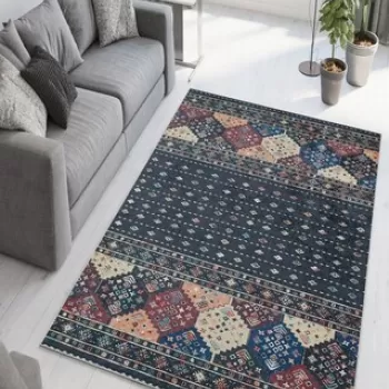 Covor, W1160, 60x100 cm, Poliester, Multicolor imagine