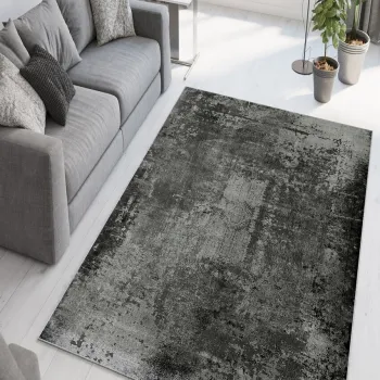 Covor, W746, 160x230 cm, Poliester, Antracit imagine