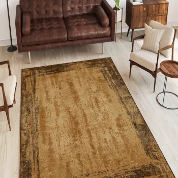 Covor, W794, 120x180 cm, Poliester, Maro imagine