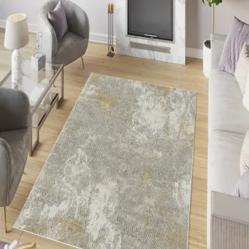 Covor, W852, 160x230 cm, Poliester, Gri imagine
