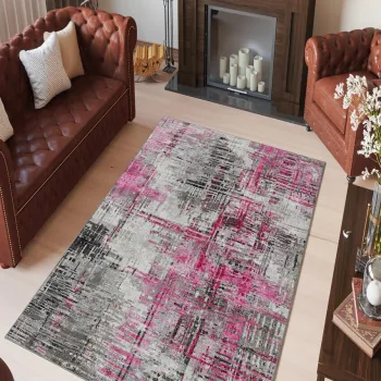Covor, W857, 120x180 cm, Poliester, Gri imagine