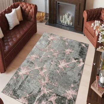 Covor, W863, 160x230 cm, Poliester, Gri imagine