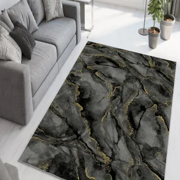 Covor, W897, 80x150 cm, Poliester, Gri imagine