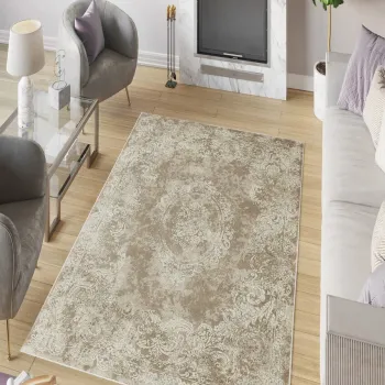 Covor, W904, 120x180 cm, Poliester, Maro imagine