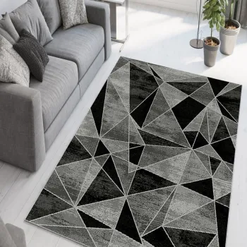 Covor, W942, 120x180 cm, Poliester, Gri imagine