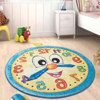 Covor, Watch, Catifea, Multicolor imagine