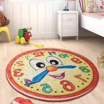 Covor, Watch, Catifea, Multicolor imagine