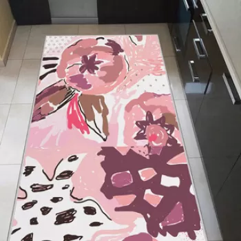 Covor, WOOKECE169, 60x100 cm, Poliester, Multicolor imagine