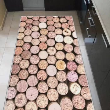 Covor, WOOKECE170, 60x100 cm, Poliester, Multicolor imagine