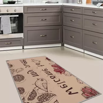 Covor, WOOKECE174, 50x80 cm, Poliester, Multicolor imagine