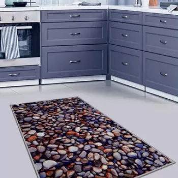 Covor, WOOKECE188, 60x100 cm, Poliester, Multicolor imagine