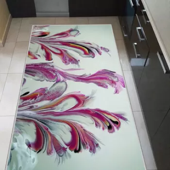 Covor, WOOKECE189, 60x100 cm, Poliester, Multicolor imagine