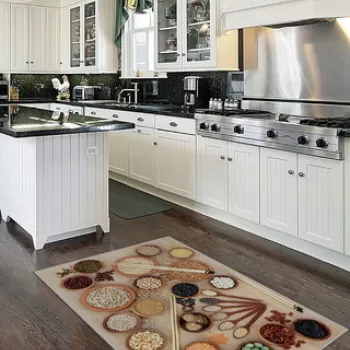Covor, WOOKECE212, 60x100 cm, Poliester, Multicolor imagine