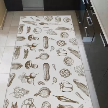 Covor, WOOKECE213, 50x80 cm, Poliester, Multicolor imagine