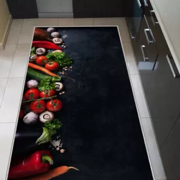 Covor, WOOKECE224, 50x80 cm, Poliester, Multicolor imagine