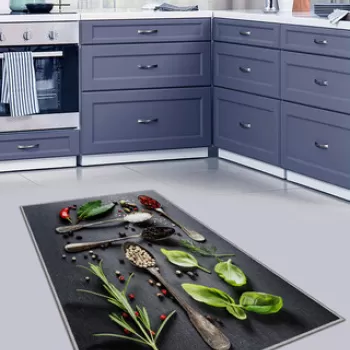 Covor, WOOKECE233, 60x100 cm, Poliester, Multicolor imagine