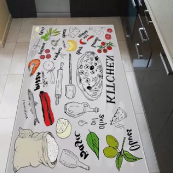Covor, WOOKECE234, 50x80 cm, Poliester, Multicolor imagine