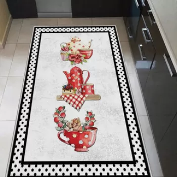 Covor, WOOKECE259, 50x80 cm, Poliester, Multicolor imagine