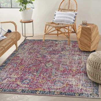 Covor, Woopamuk235, 80x200 cm, BUMBAC/POLIESTER, Multicolor imagine
