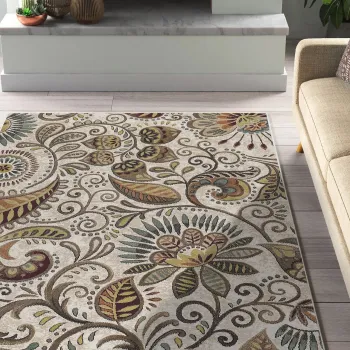Covor, Woopamuk243, 80x150 cm, BUMBAC/POLIESTER, Multicolor imagine