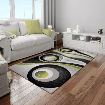 Covor, Woopamuk250, 160x230 cm, BUMBAC/POLIESTER, Gri imagine