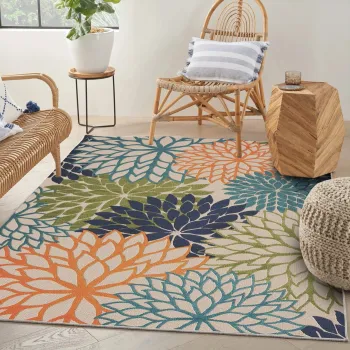 Covor, Woopamuk266, 160x230 cm, BUMBAC/POLIESTER, Multicolor imagine