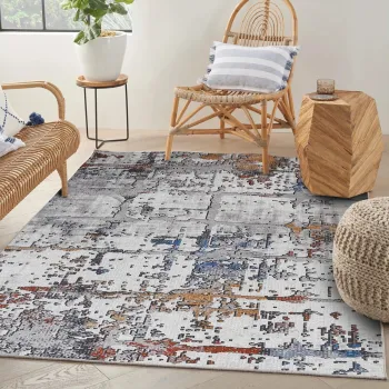 Covor, Woopamuk367, 180x280 cm, BUMBAC/POLIESTER, Multicolor imagine